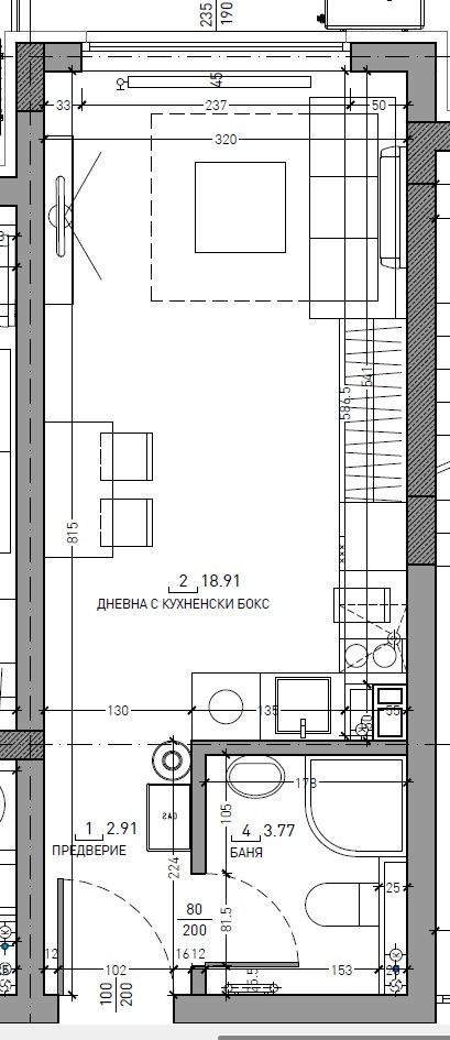 Продава 1-СТАЕН, гр. София, Малинова долина, снимка 2 - Апартаменти - 52420335