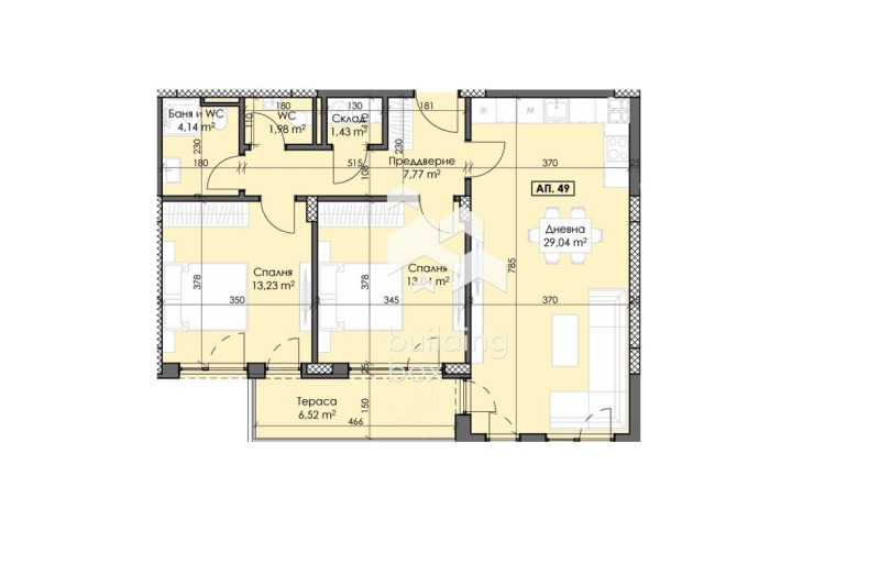 Na prodej  2 ložnice Plovdiv , Trakija , 108 m2 | 81950849 - obraz [7]