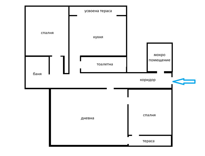 Продава 3-СТАЕН, гр. София, Надежда 2, снимка 10 - Апартаменти - 52455884