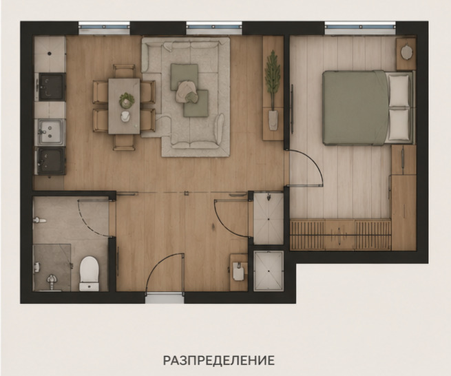 Продава 2-СТАЕН, гр. София, Овча купел 2, снимка 4 - Апартаменти - 54592044