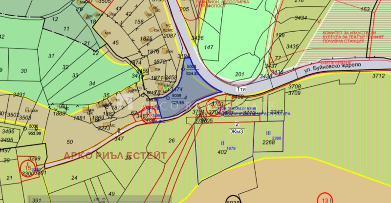 Продава ПАРЦЕЛ, гр. София, с. Бистрица, снимка 8 - Парцели - 53499238