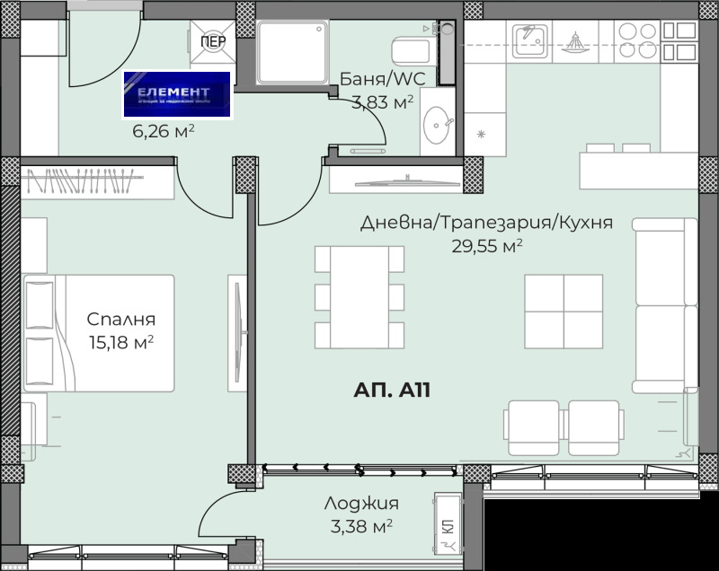 Продава 3-СТАЕН, гр. Пловдив, Христо Смирненски, снимка 4 - Aпартаменти - 48305748