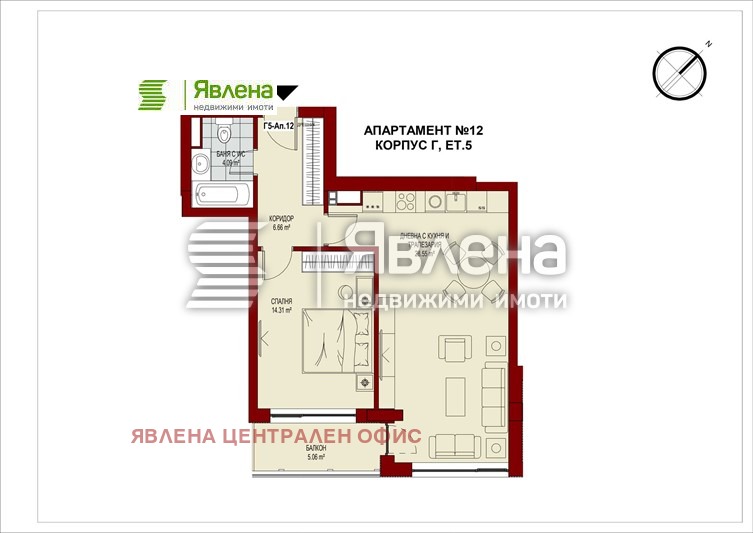 Продава 2-СТАЕН, гр. София, Сердика, снимка 1 - Aпартаменти - 47413359