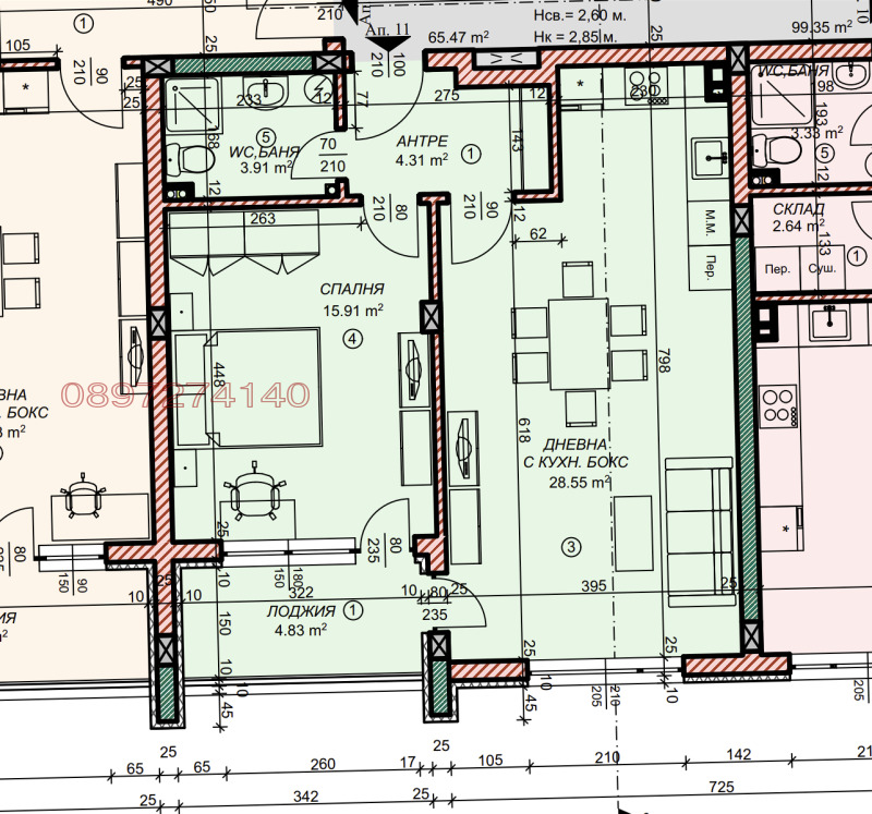 Продава 2-СТАЕН, гр. Велико Търново, Картала, снимка 2 - Апартаменти - 52779011