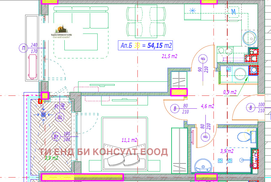 Продава 2-СТАЕН, гр. София, Малинова долина, снимка 6 - Апартаменти - 54589047