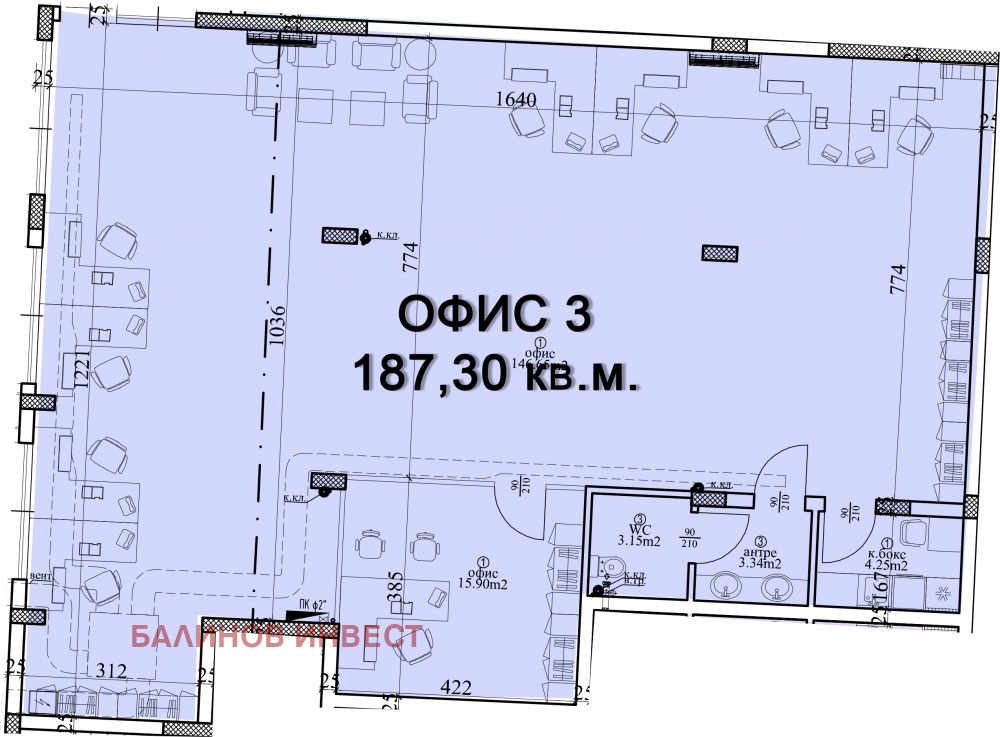 Продава ОФИС, гр. Варна, Център, снимка 3 - Офиси - 54942568