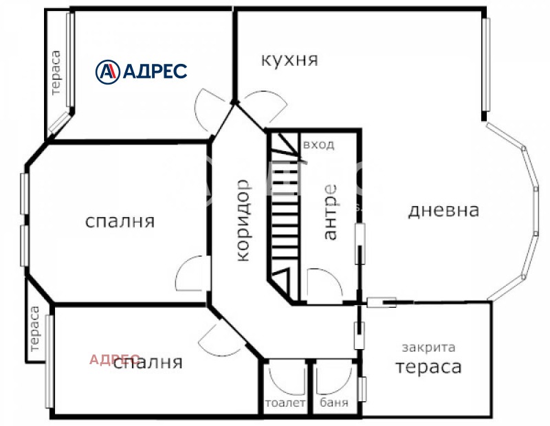 Продава МНОГОСТАЕН, гр. Варна, Лятно кино Тракия, снимка 3 - Aпартаменти - 48208771