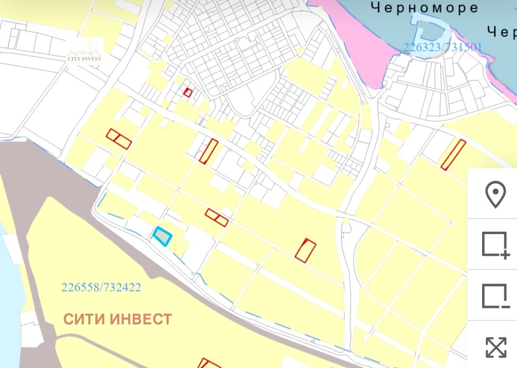 Продава ПАРЦЕЛ, гр. Бургас, Крайморие