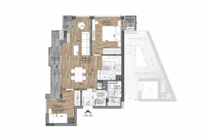 Продава 3-СТАЕН, гр. София, Манастирски ливади
