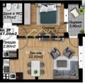 Продава  2-стаен град Пловдив , Беломорски , 67 кв.м | 89766751 - изображение [2]