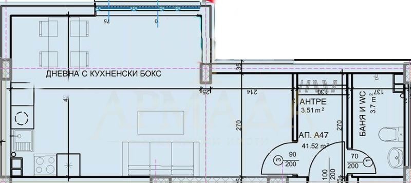 Продава 1-СТАЕН, гр. Пловдив, Христо Смирненски, снимка 1 - Aпартаменти - 49085454