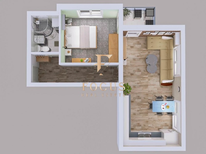 De vânzare  1 dormitor Plovdiv , Proslav , 67 mp | 58593231 - imagine [8]