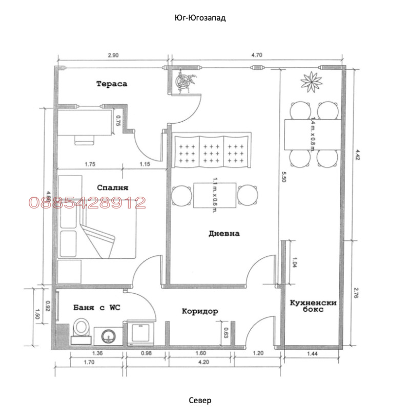 Продава  2-стаен град София , Белите брези , 71 кв.м | 41974450 - изображение [12]