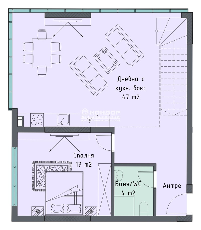 Продава  3-стаен град Пловдив , Западен , 206 кв.м | 87722173 - изображение [2]