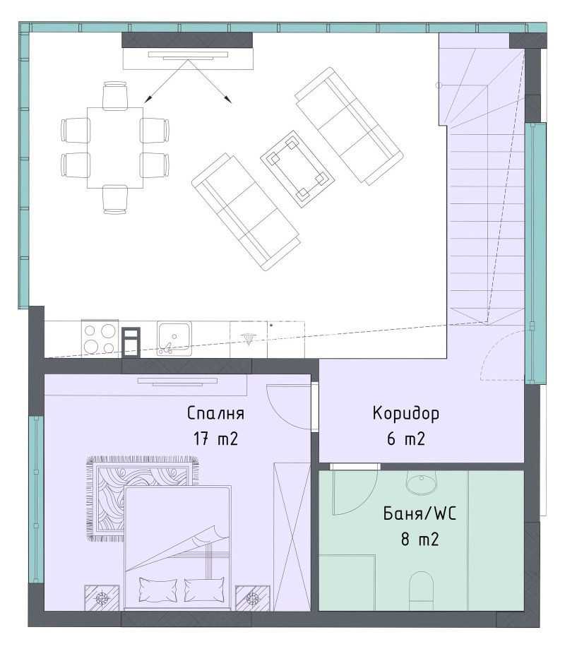 Продава  3-стаен град Пловдив , Западен , 206 кв.м | 87722173 - изображение [3]