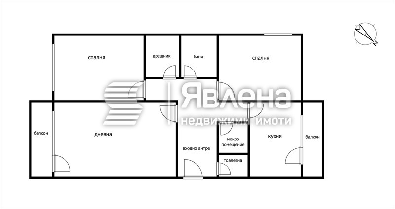 Продава 3-СТАЕН, гр. София, Надежда 3, снимка 3 - Апартаменти - 55496248