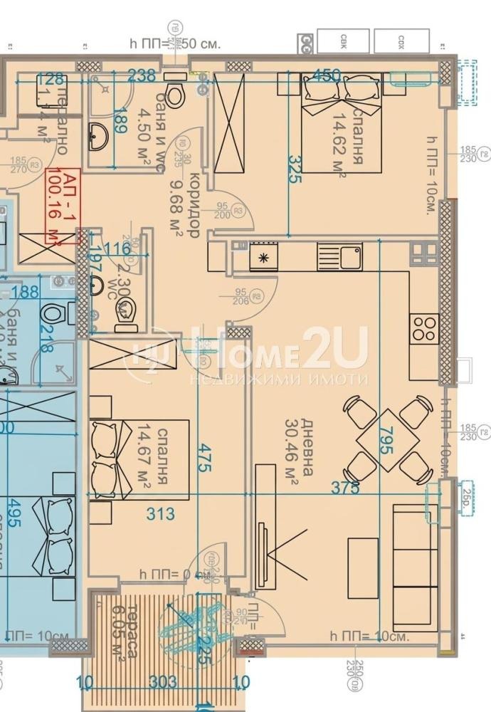 Продава 3-СТАЕН, гр. Варна, Виница, снимка 13 - Апартаменти - 55693251