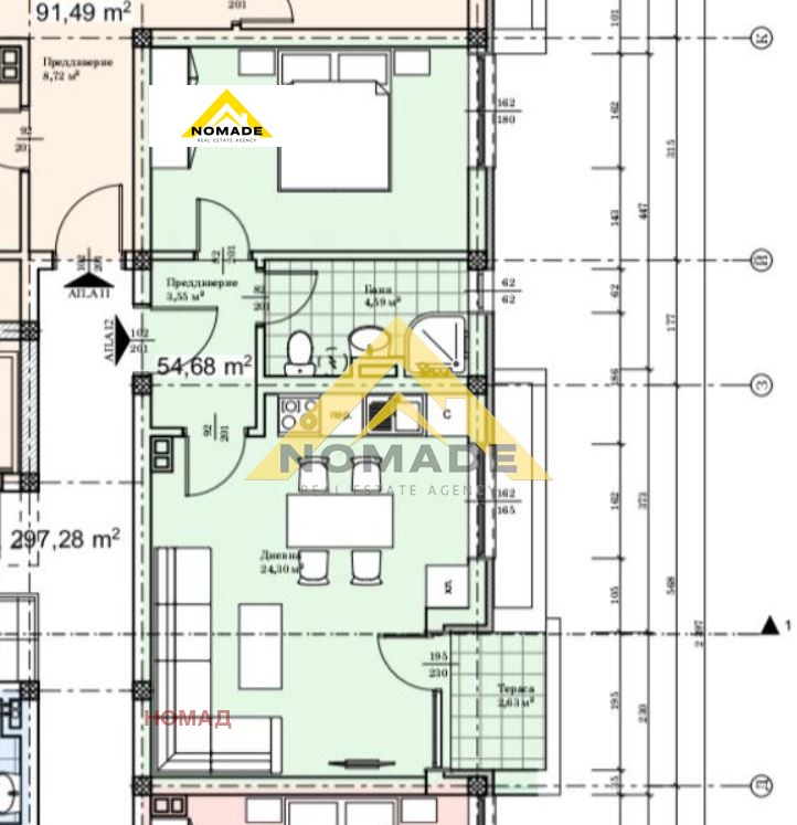 Продава 2-СТАЕН, гр. Пловдив, Прослав, снимка 3 - Апартаменти - 50982192