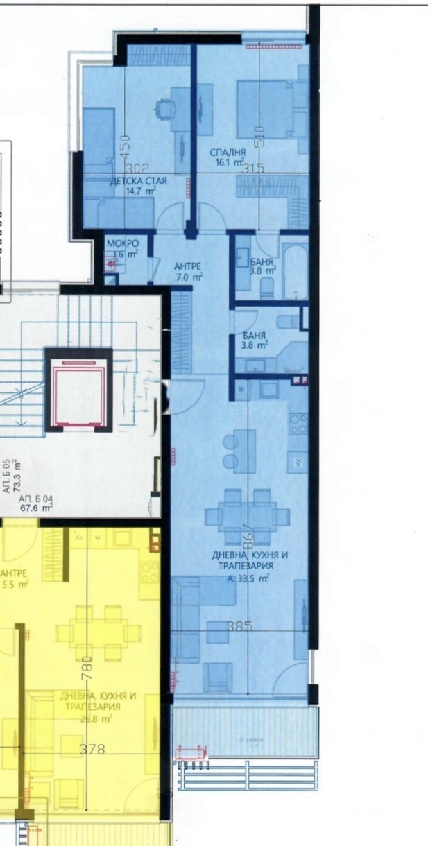 Продава 3-СТАЕН, гр. София, Манастирски ливади, снимка 2 - Апартаменти - 52736540