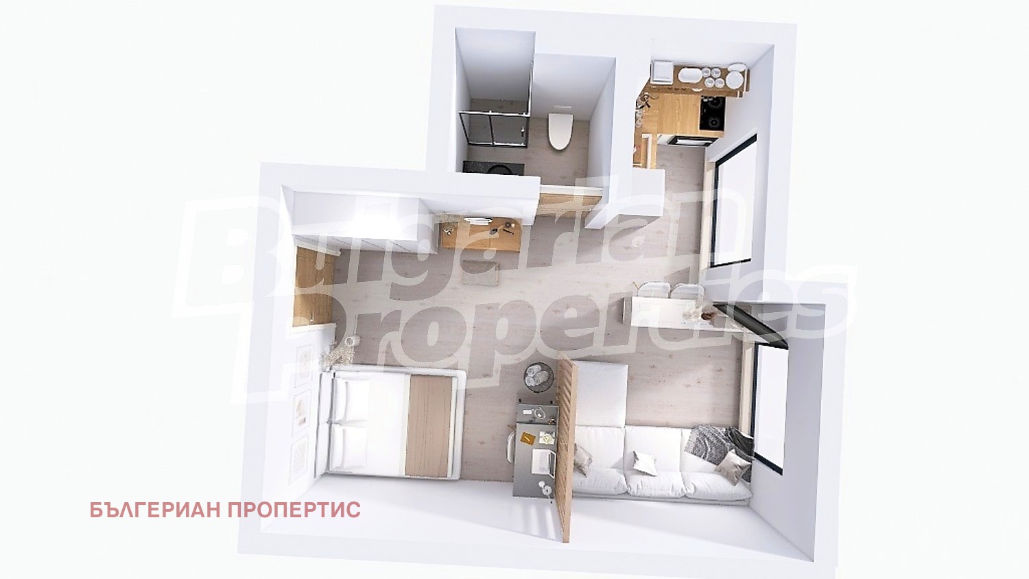 Продава 1-СТАЕН, гр. Банско, област Благоевград, снимка 6 - Апартаменти - 54345593