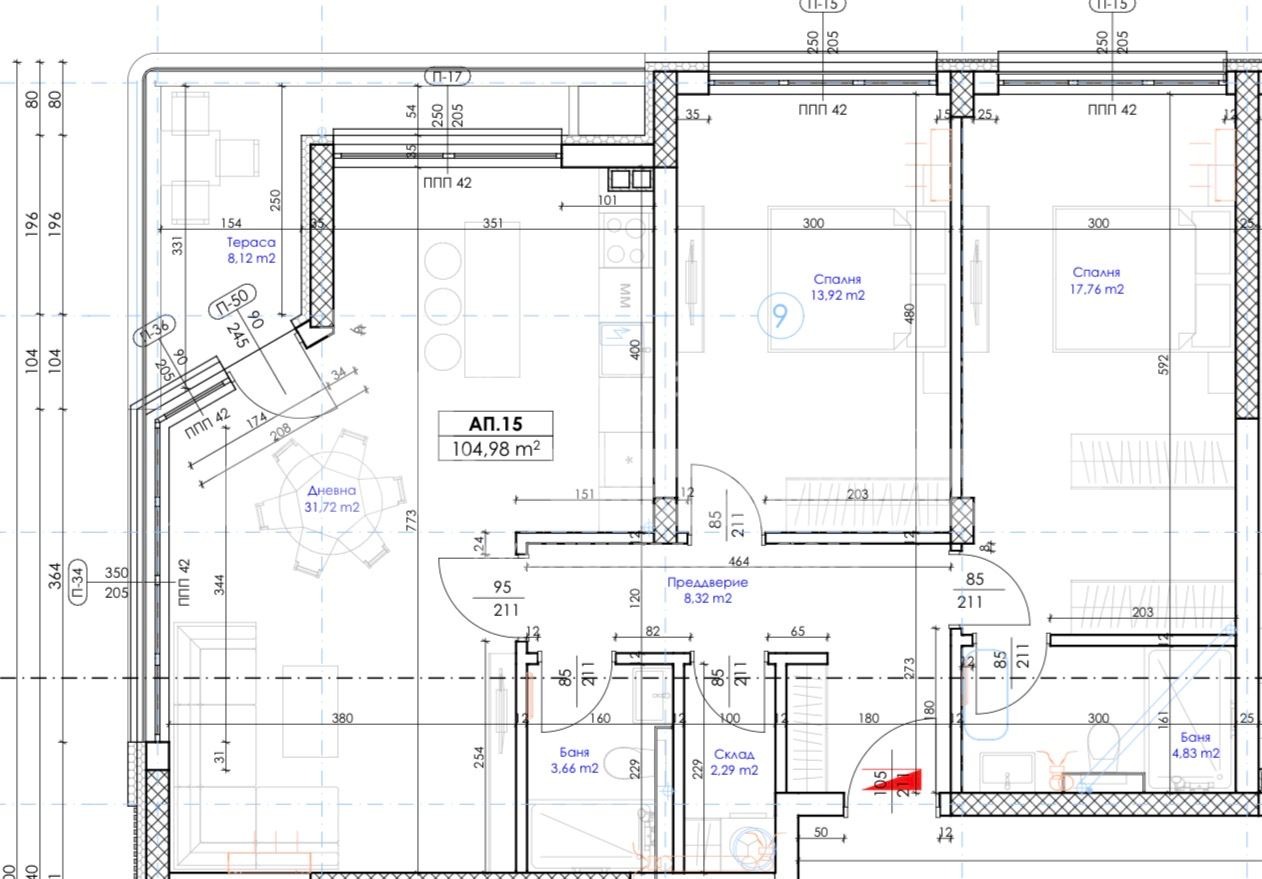 Продава 3-СТАЕН, с. Марково, област Пловдив, снимка 2 - Апартаменти - 53907394