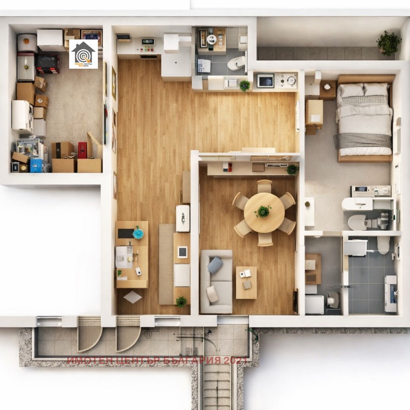 Продава ОФИС в град София, Гоце Делчев - 106 кв.м / 165 000 € » 322 711.95 лв., ИМОТЕН ЦЕНТЪР БЪЛГАРИЯ 2021