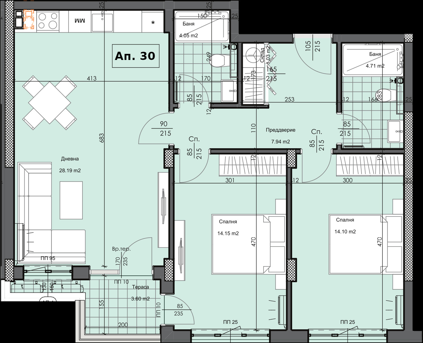 Продава 3-СТАЕН | Imot.bg — изображение 2