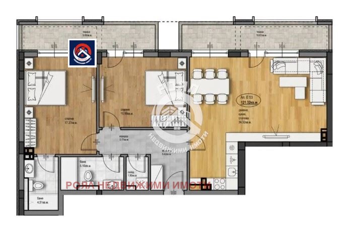 Продава 3-СТАЕН, гр. Пловдив, Западен, снимка 2 - Апартаменти - 54373264