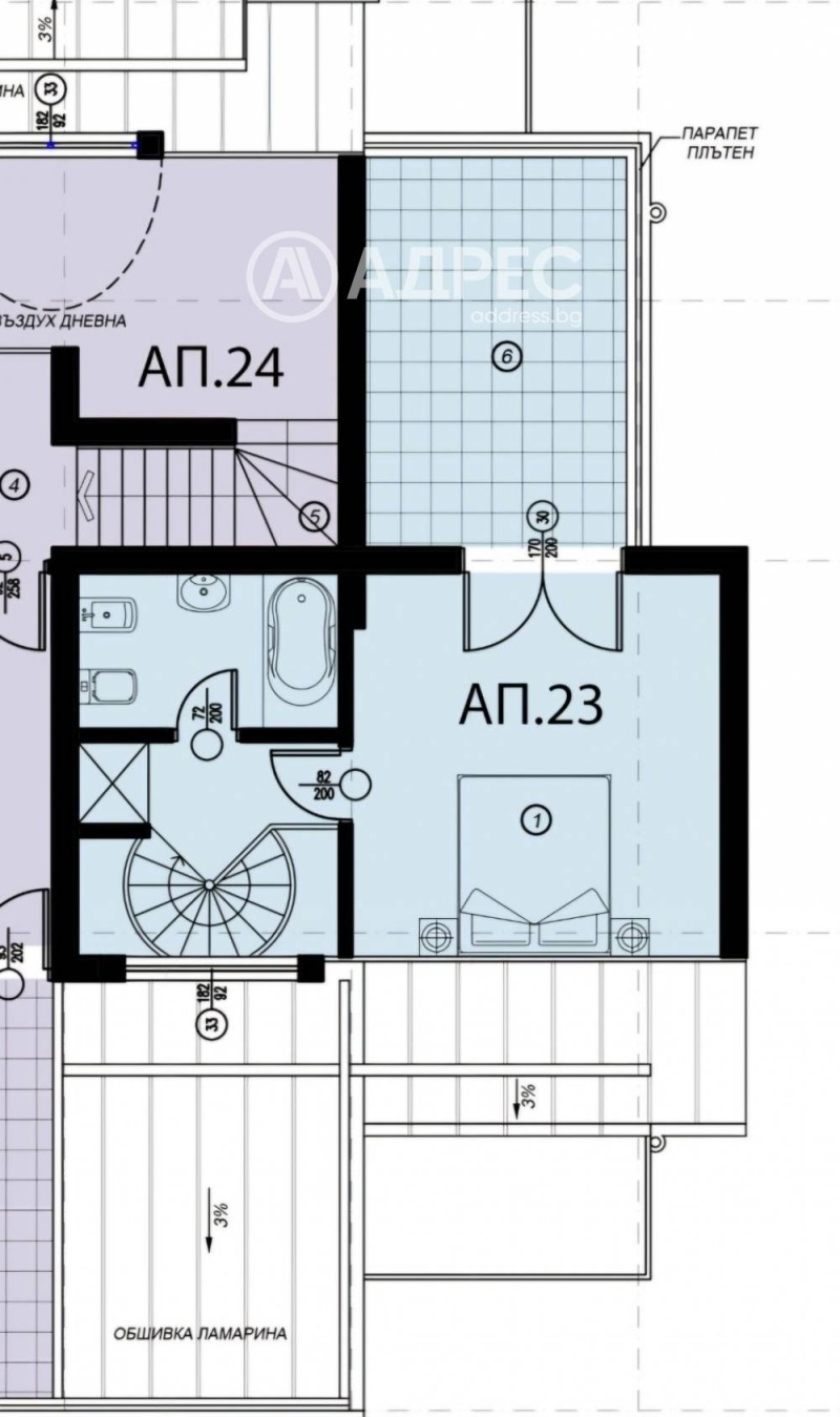Na prodej  2 ložnice Sofia , Manastirski livadi , 151 m2 | 34719193 - obraz [4]