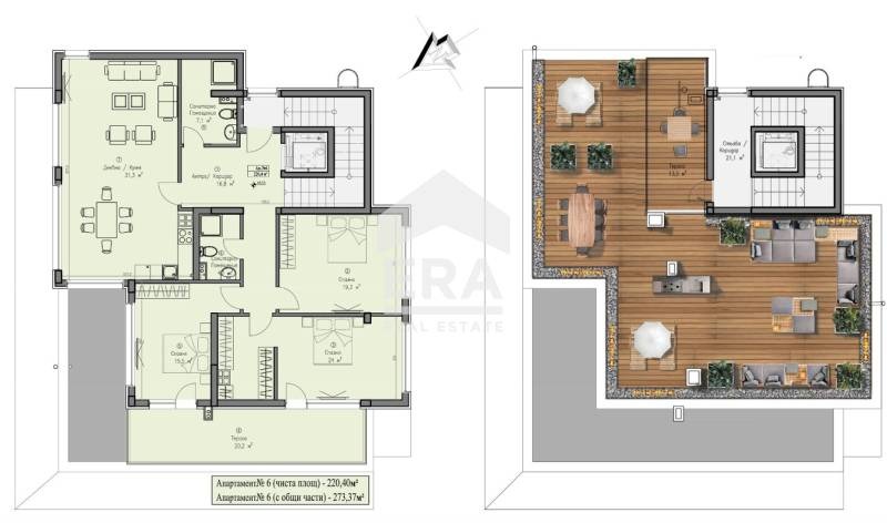 Продава МНОГОСТАЕН, гр. София, Бояна, снимка 6 - Aпартаменти - 49290429