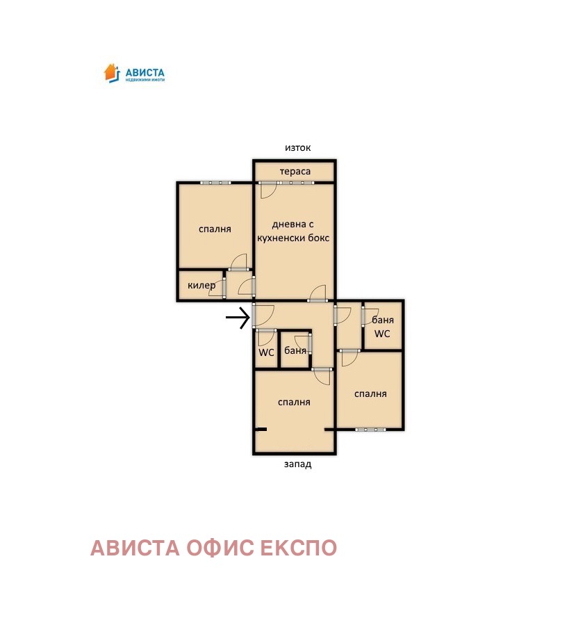 Продава 3-СТАЕН, гр. София, Младост 2, снимка 5 - Апартаменти - 56118478