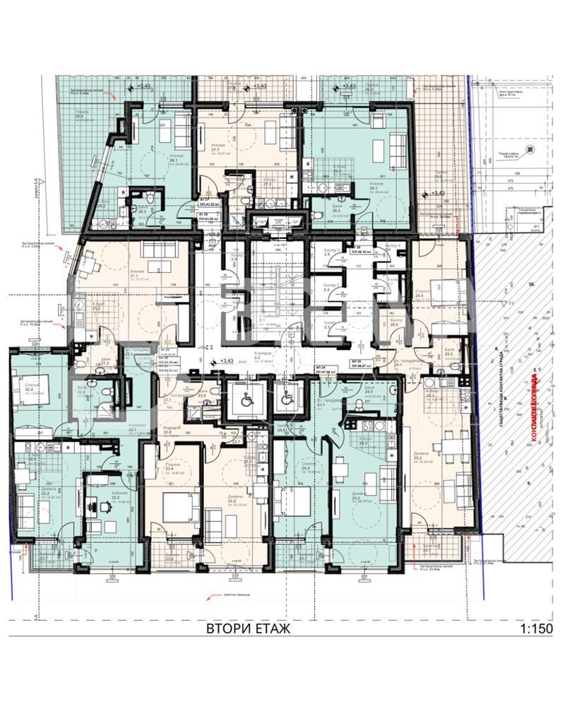 Продава  1-стаен град Пловдив , Кършияка , 50 кв.м | 44807892 - изображение [3]