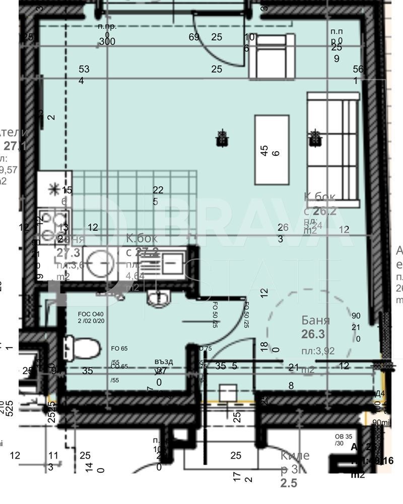 Продава  1-стаен град Пловдив , Кършияка , 50 кв.м | 44807892 - изображение [2]