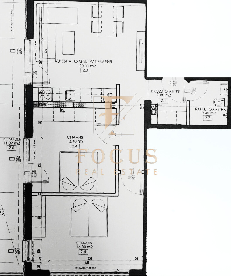 Продава 2-СТАЕН, гр. Пловдив, Беломорски, снимка 1 - Aпартаменти - 48388893