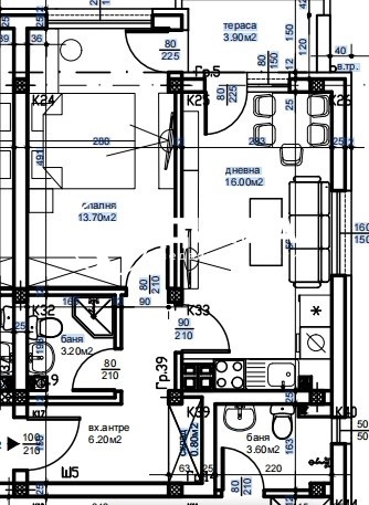 Til salgs  1 soverom Plovdiv , Ostromila , 60 kvm | 36548835 - bilde [6]