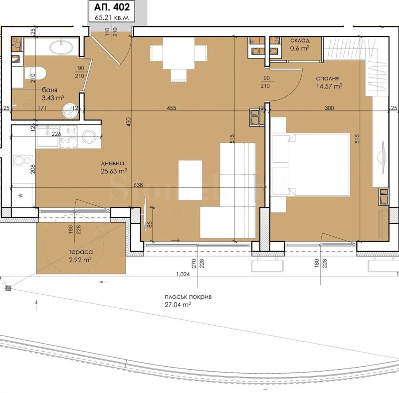 Продава 2-СТАЕН, гр. Созопол, област Бургас, снимка 2 - Апартаменти - 52849761