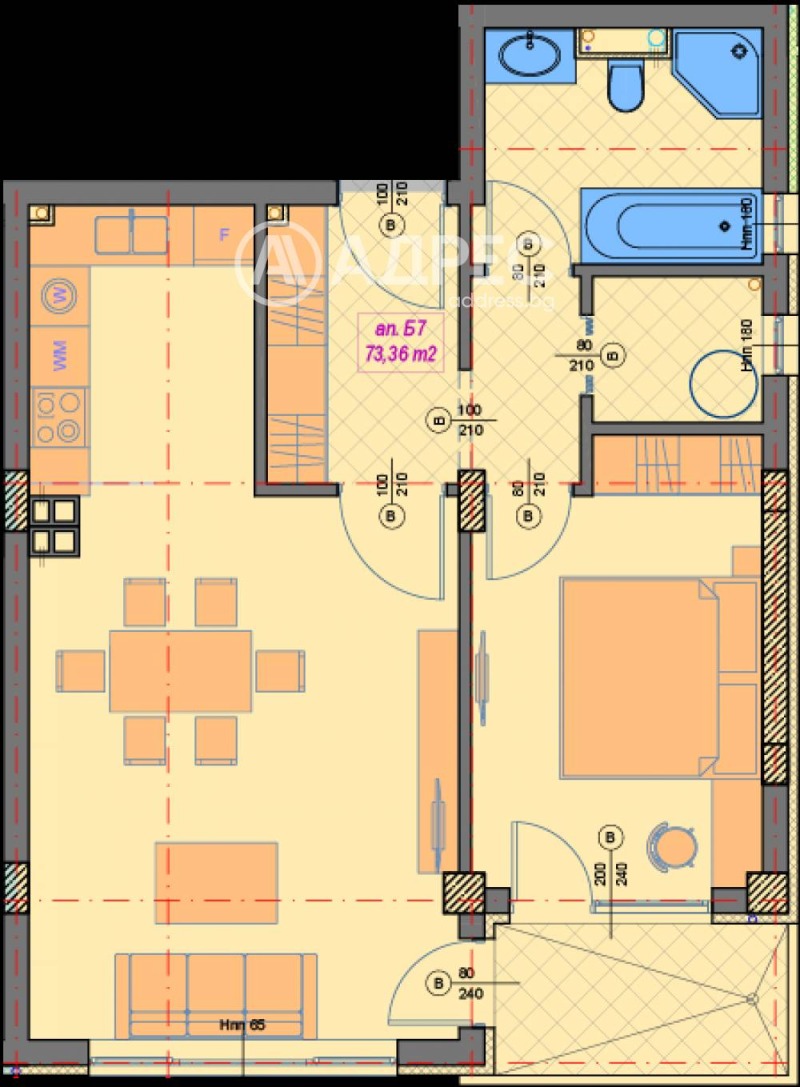 Продава 2-СТАЕН, гр. София, Манастирски ливади, снимка 3 - Апартаменти - 53149002