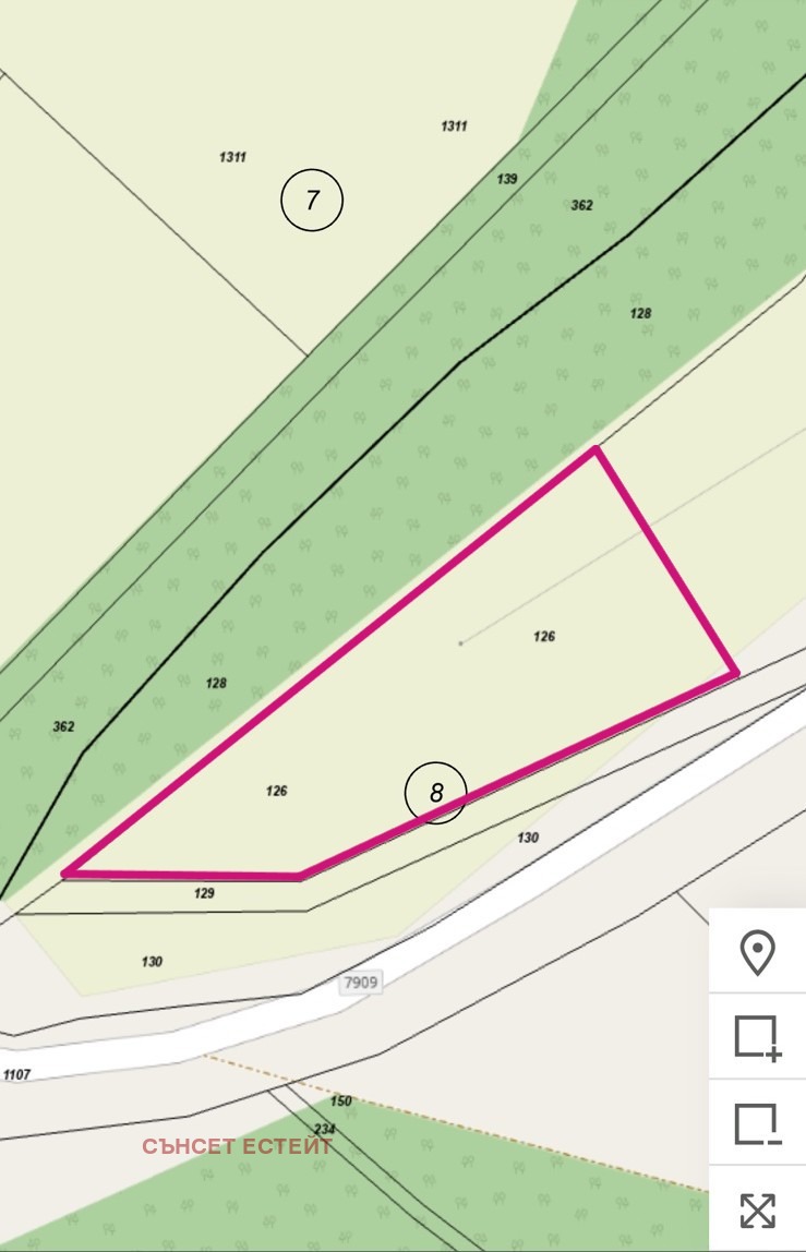 Продава ПАРЦЕЛ, гр. Бургас, Лозово