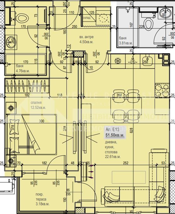 Продава 2-СТАЕН, гр. Пловдив, Южен, снимка 2 - Aпартаменти - 49451410