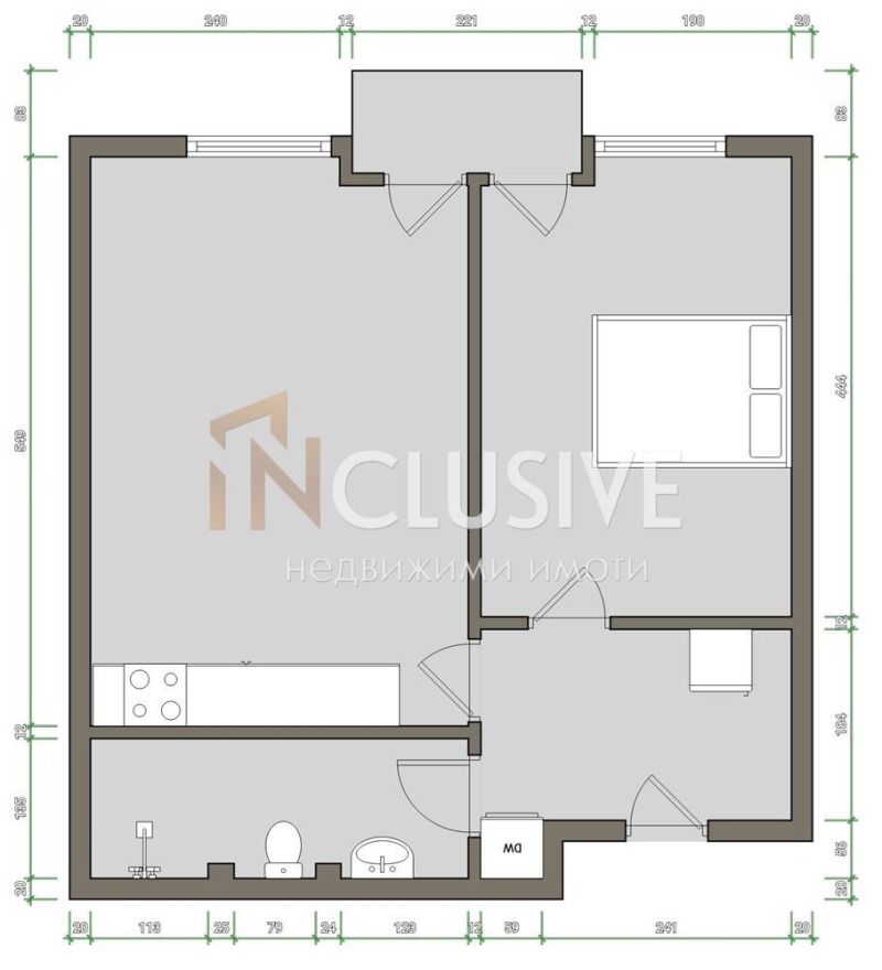 Продава  2-стаен град Пловдив , Пещерско шосе , 63 кв.м | 83673389 - изображение [10]