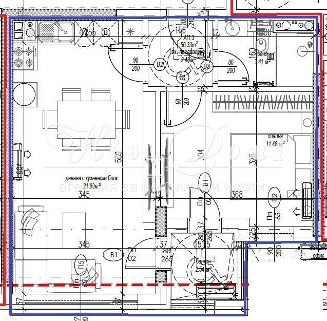 Продава 2-СТАЕН, гр. София, Младост 4