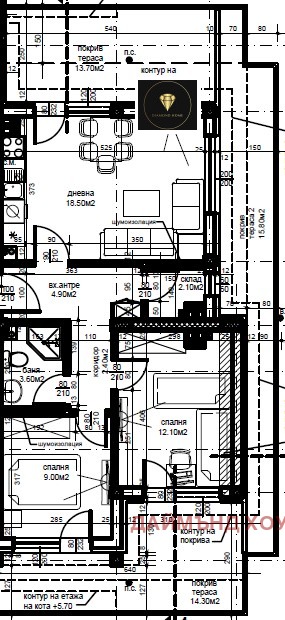 Продава  3-стаен град Пловдив , Остромила , 107 кв.м | 98257079 - изображение [2]