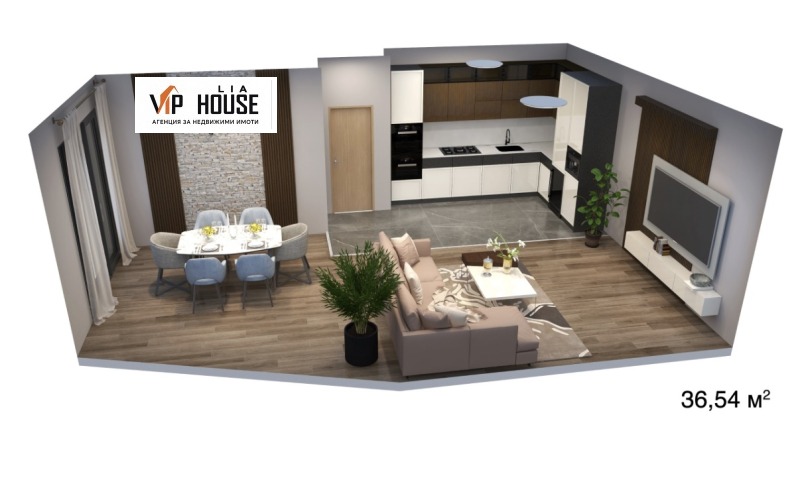 Продава 3-СТАЕН в град София, Манастирски ливади - 124 кв.м / 279 652 € » 546 951.77 лв., ЛИА ВИП ХАУС ООД