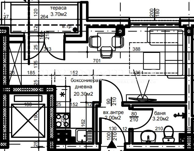 Продава 1-СТАЕН, гр. Пловдив, Христо Смирненски, снимка 4 - Aпартаменти - 49390300