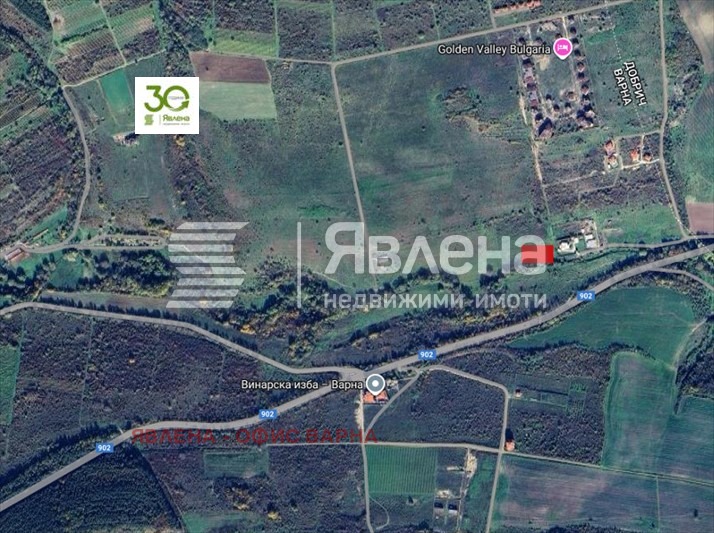 Продава ПАРЦЕЛ, с. Генерал Кантарджиево, област Варна, снимка 2 - Парцели - 52567811