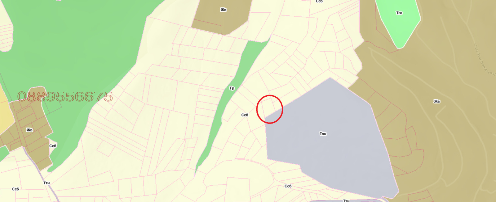 Продава ПАРЦЕЛ, гр. София, с. Кокаляне, снимка 3 - Парцели - 53752208