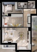 Продава  3-стаен град София , Дружба 1 , 137 кв.м | 38918473 - изображение [3]