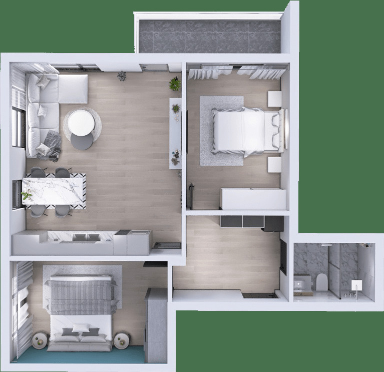 Продава 3-СТАЕН, гр. Пловдив, Остромила, снимка 7 - Апартаменти - 55055168