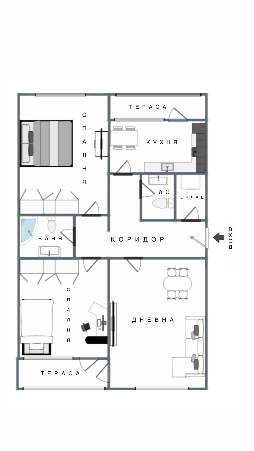 Продава 3-СТАЕН, гр. София, Надежда 3, снимка 17 - Апартаменти - 53766110