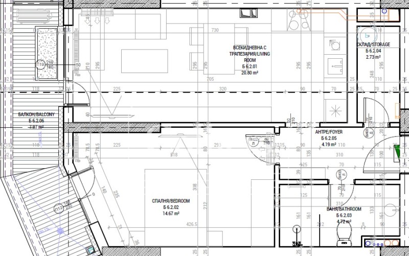 Продава 2-СТАЕН, гр. София, Овча купел, снимка 2 - Aпартаменти - 48125995